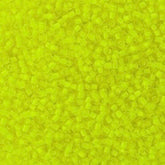 11/0 Preciosa Seed Beads Crystal C/L Neon Yellow #01500